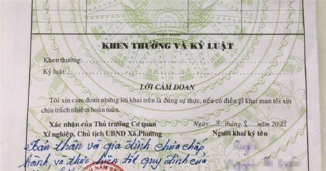 PCT xã phê lý lịch xấu: Tình tiết mới nhất