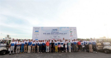 Giải AMD Golf Challenge 2017 chính thức diễn ra
