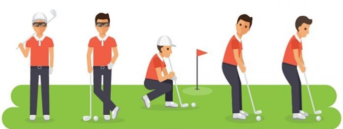 Bạn là ai khi chơi golf?