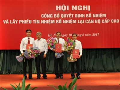 Bổ nhiệm hàng loạt nhân sự cấp cao tại Agribank