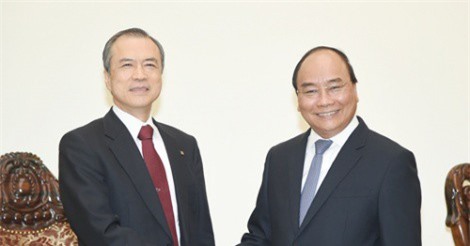 Thủ tướng Nguyễn Xuân Phúc tiếp Tổng Giám đốc Công ty Tokyo Gas 