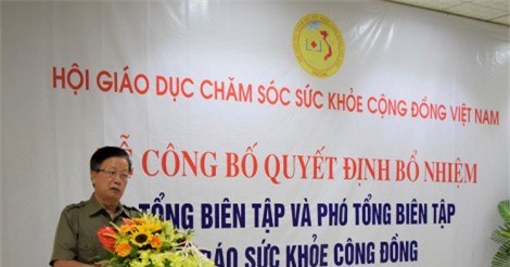 Báo Sức khỏe cộng đồng có Tổng biên tập và Phó Tổng biên tập mới