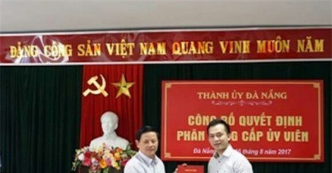 Con trai ông Nguyễn Bá Thanh làm phó Ban Dân vận Thành ủy