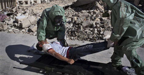Mỹ và Anh bị tố cung cấp chất độc hại cho khủng bố tại Syria