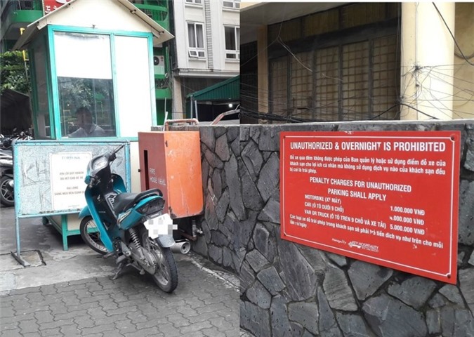 Gửi xe máy qua đêm ở khách sạn, khách "méo mặt" vì mất 1 triệu đồng