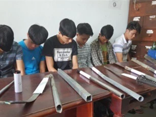Mang theo đao kiếm, 2 nhóm thanh niên "huyết chiến" náo loạn Tam Kỳ