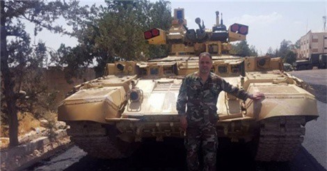 Quân đội Syria tung xe bọc thép tối tân Nga ra chiến trường