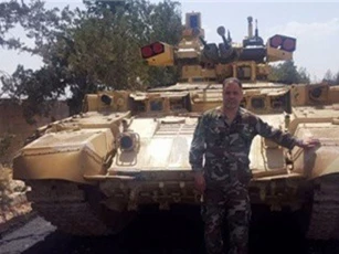 Quân đội Syria tung xe bọc thép tối tân Nga ra chiến trường
