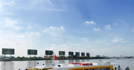 Khi nào tuyến buýt trên sông Sài Gòn đi vào hoạt động?