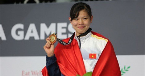 Ánh Viên phá kỷ lục của chính mình tại SEA Games 29