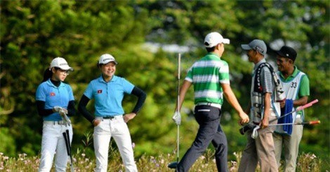 Đội tuyển golf Việt Nam lạc quan trước ngày thi đấu