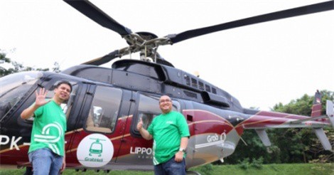 Grab chuẩn bị thử nghiệm dịch vụ taxi trực thăng