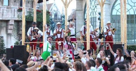 Hấp dẫn như “Oktoberfest Việt Nam” tại Sun World Ba Na Hills
