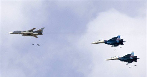 Nga điều chiến đấu cơ xuất kích 819 lần giết chết 800 tay súng IS ở Syria