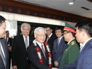 Tổng Bí thư Nguyễn Phú Trọng thăm chính thức Cộng hòa Indonesia