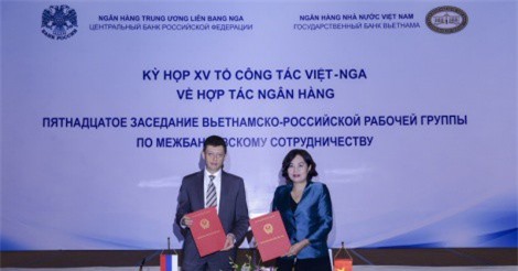 Ngân hàng Trung ương Nga - Việt họp tăng cường hợp tác