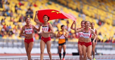 SEA Games 29: Điền kinh Việt Nam nhận "cơn mưa" vàng