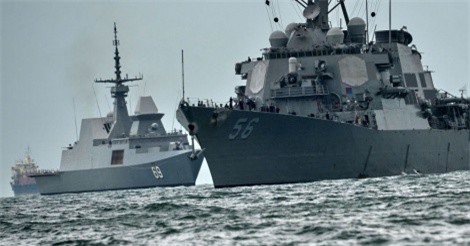 Tai nạn tàu khu trục John McCain - cú đánh vào uy tín của Mỹ