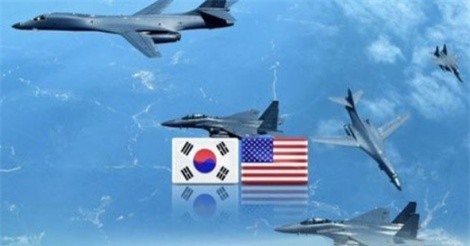 Mỹ tung cả B-1B và F-35 dằn mặt Triều Tiên