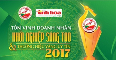 Tôn vinh “Doanh Nhân Khởi Nghiệp Sáng Tạo” 2017