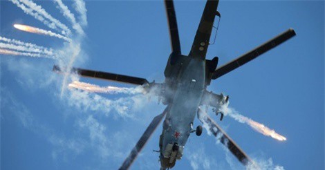"Thợ săn đêm” Mi-28N của Nga thiêu trụi IS