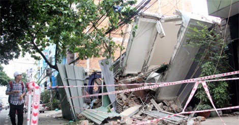 Thông tin mới nhất vụ sập nhà ở Sài Gòn