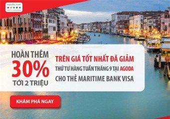 Chớp khuyến mãi ‘khủng’ các ngày thứ tư của tháng 9