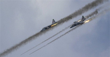 Nga xuất kích 100 chuyến bay mỗi ngày để tấn công IS ở Syria