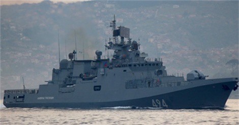 Syria: IS bất ngờ khi hải quân Nga nã tên lửa vào Deir Ezzur 