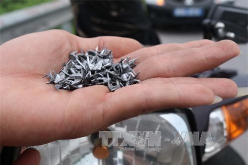 Đã tìm ra thủ phạm "rải đinh" trên cao tốc Hà Nội - Bắc Giang