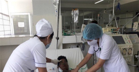 Người đàn ông phù toàn thân, suy đa tạng vì bị ong bò vẽ đốt