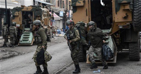 Lực lượng an ninh TNK diệt gọn 100 tay súng PKK 