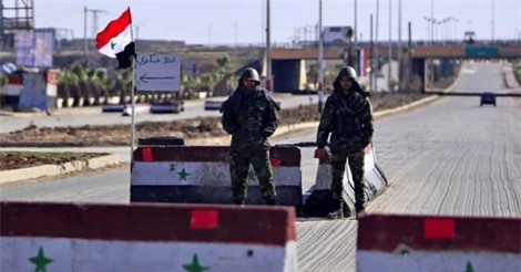 Quân đội Syria chiếm một loạt chốt kiểm tra tại biên giới với Jordan