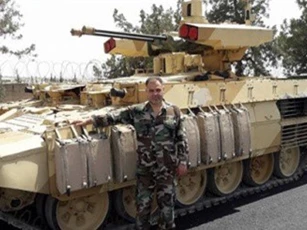 Quân đội Syria tung xe bọc thép Nga chiến trường đánh khủng bố