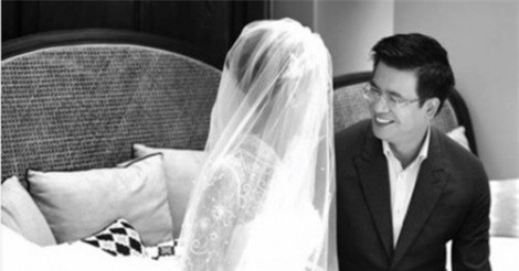 Ảnh cưới đẹp như mơ của BTV Quang Minh và nữ nhà văn Linh Lê