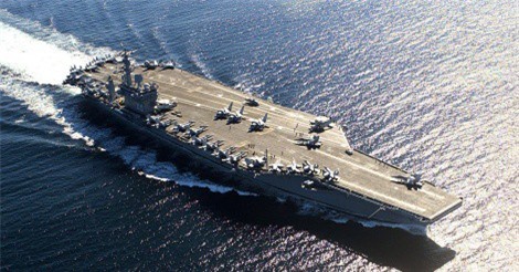 Mỹ tính đưa tàu sân bay hạt nhân tới gần bán đảo Triều Tiên