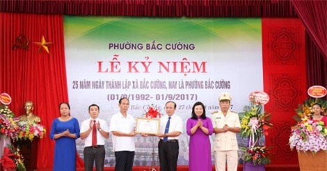 Lào Cai: Phường Bắc Cường 25 năm hình thành và phát triển