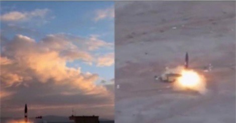 Iran thử thành công tên lửa đạn đạo mới