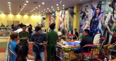 Triệt phá tụ điểm cờ bạc trá hình quy mô lớn