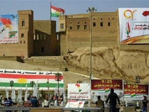 Cử tri người Kurd Iraq đi bỏ phiếu trưng cầu dân ý đòi độc lập