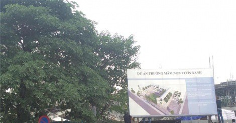 Hà Nội: Trường mầm non đang thi công bất ngờ đổ sập trong đêm 