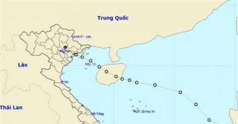 Áp thấp nhiệt đới đã suy yếu, cảnh báo lũ quét ở miền núi 