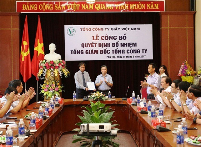 Tổng công ty Giấy Việt Nam bất ngờ thay Tổng giám đốc