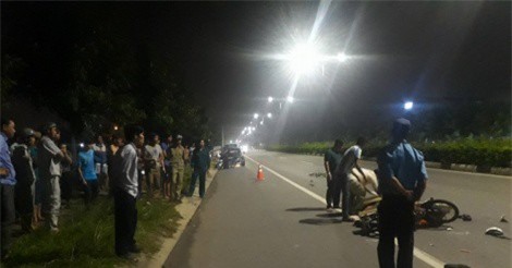 Tai nạn xe container: Hai công nhân bị cán tử vong trên đường 