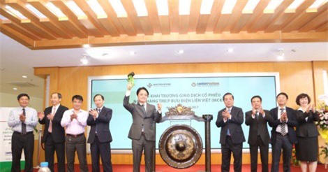 Cổ phiếu LienVietPostBank chính thức lên sàn UPCoM