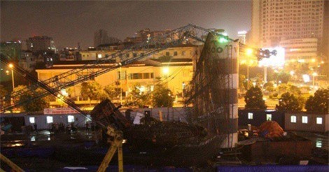 Kiểm tra xử lý sai phạm đơn vị sử dụng cần cẩu trước mùa mưa bão