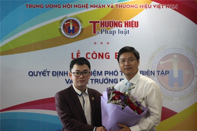 Bổ nhiệm nhà báo Hoàng Minh Thành làm Phó Tổng biên tập Tạp chí điện tử Thương hiệu và Pháp luật