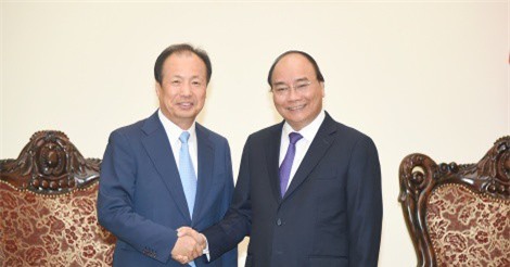 Thủ tướng mong muốn Samsung tiếp tục mở rộng đầu tư tại Việt Nam