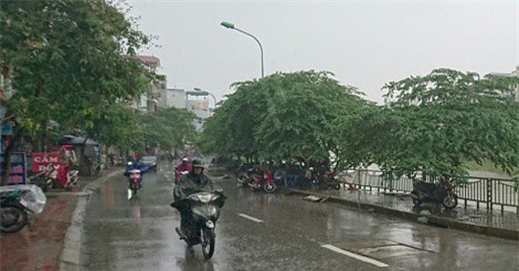 Bắc Bộ mưa lớn diện rộng, Nam Bộ đề phòng ngập úng