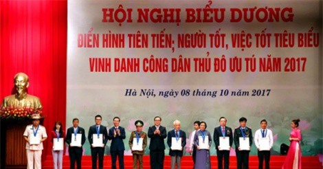 Hà Nội tôn vinh 790 gương “người tốt, việc tốt” và 10 công dân Thủ đô ưu tú